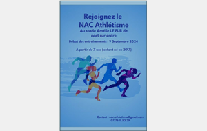 Un club d'athlétisme sur Nort Sur Erdre