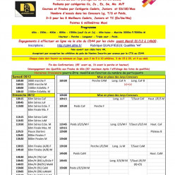 Championnat départemental Cadet et+